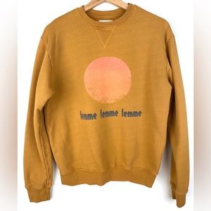 Current/Elliott // Isabella Sweatshirt Femme in Honey Ground